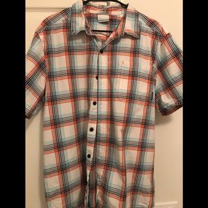 Men’s Columbia  Casual Shirt Sleeve Shirt